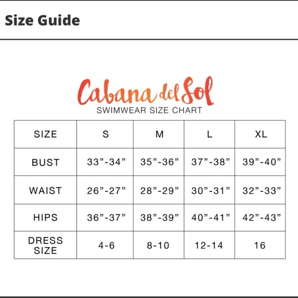 *SALE* NWT Cabana del Sol Off Shoulder Swimsuit - Picture 7 of 8